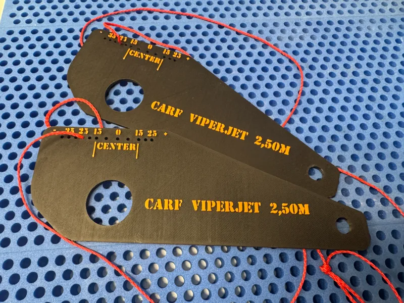 Präzises Schwerpunkt-Werkzeug für CARF ViperJet