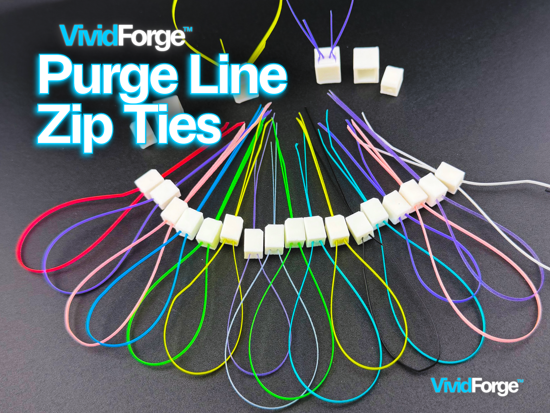 Purge Line - Zip Ties | Cable Organizer & Upcycle 