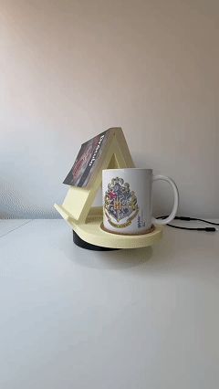Triangle Book & Tablet Stand Minimal Reading Dock
