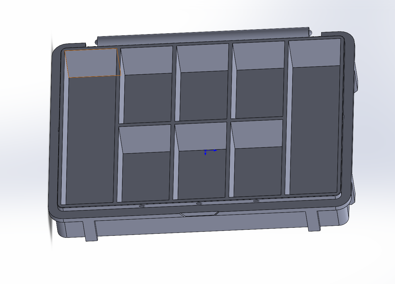 Miniatura 7 do modelo 3D 零件盒、首饰盒分体打印（可等比例放大）