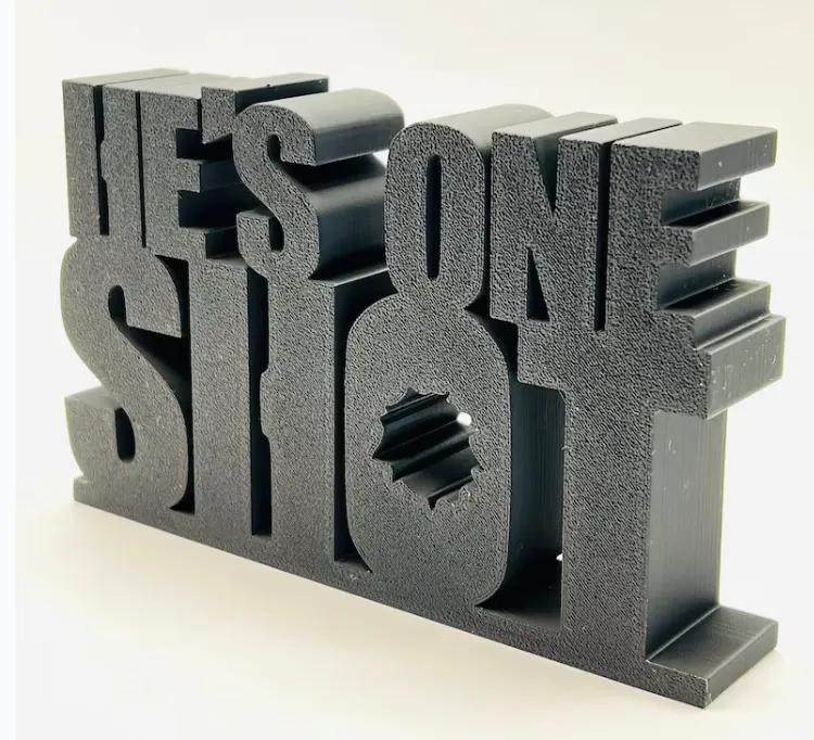 He's One Shot - Desk Statue - Call of Duty Decor