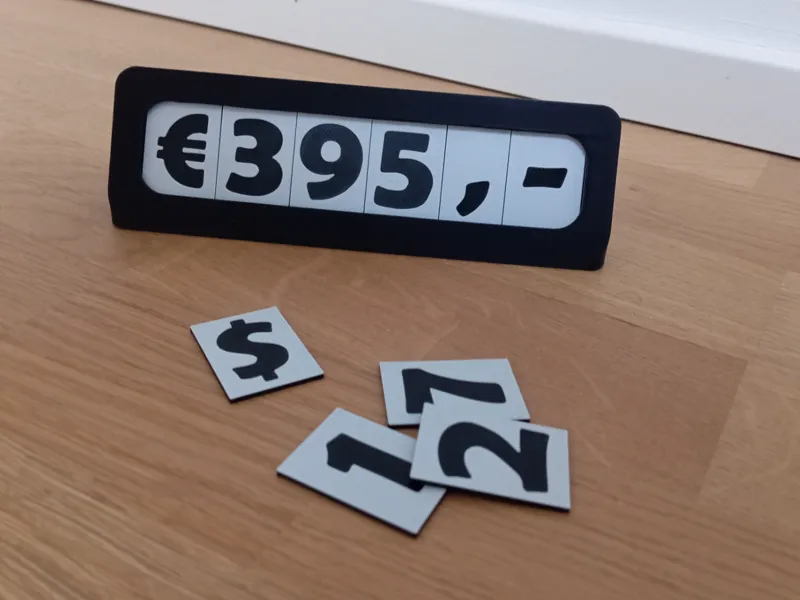 Price tag - no ams required