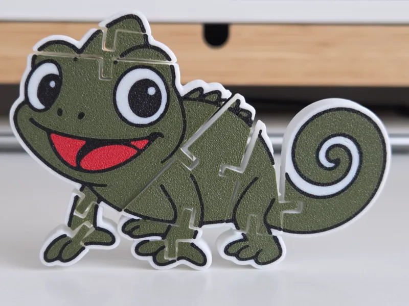 Cute flexible Chameleon