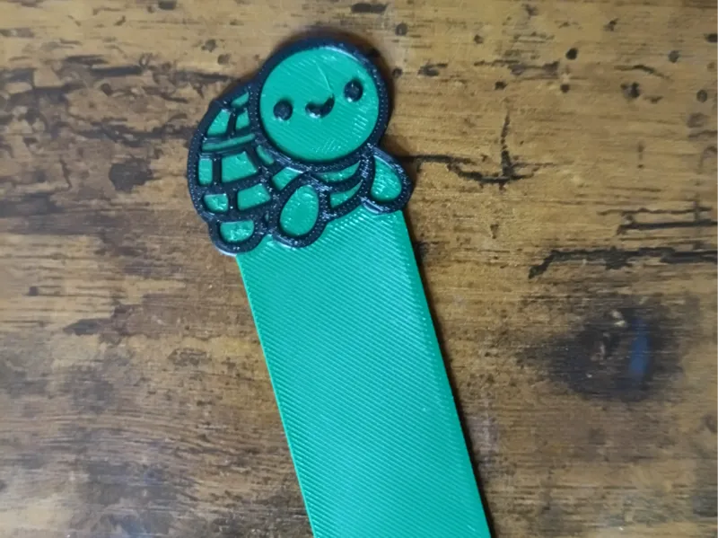 Cute Turtle Bookmark