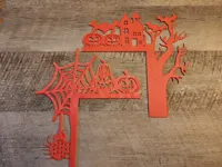 Coins de porte décoratifs « Halloween Hanté » — photo 5