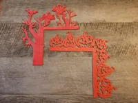 Coins de porte décoratifs « Halloween Hanté » — photo 4