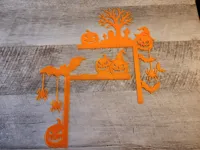 Coins de porte décoratifs « Halloween Hanté » — photo 9