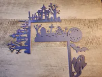 Coins de porte décoratifs « Halloween Hanté » — photo 7