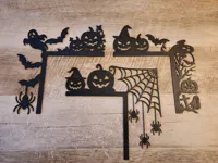 Coins de porte décoratifs « Halloween Hanté » — photo 2