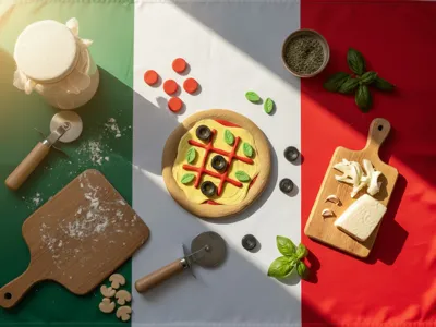 Pizza TicTacToe Game
