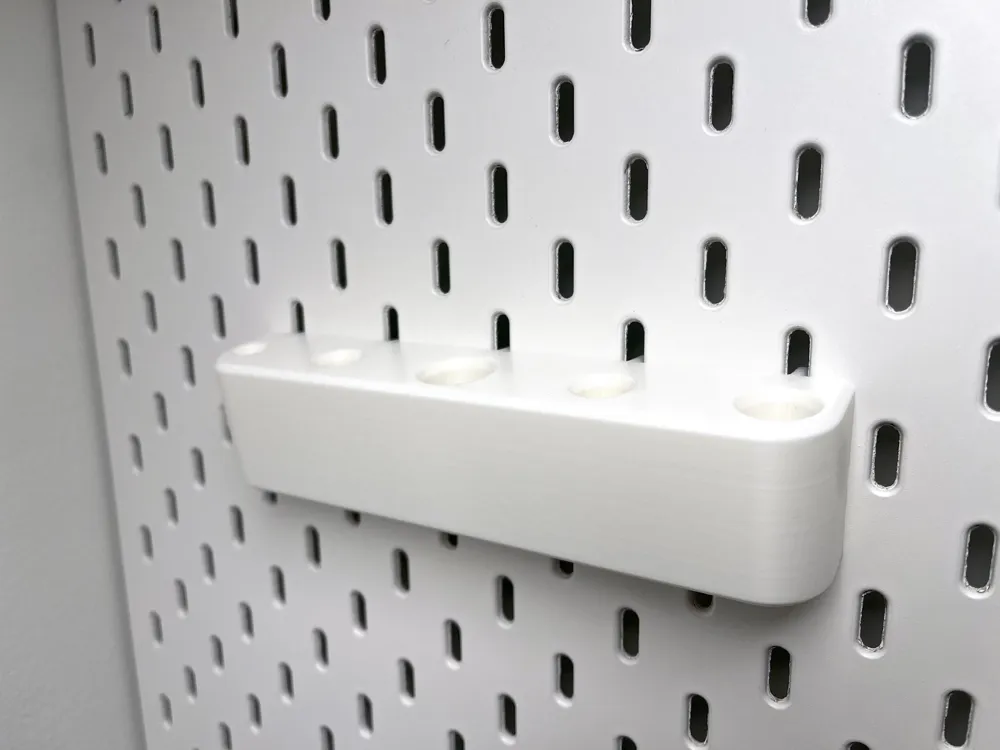 Parametric 5 pliers holder, Ikea Skadis pegboard by ups MakerWorld