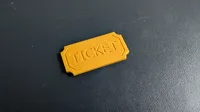 Accessoire billet de cinéma — photo 2