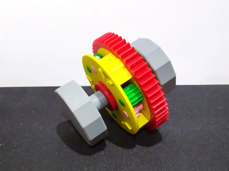 Spur gear differential