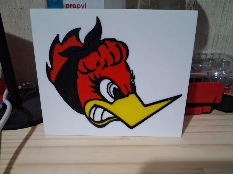 Female Street Woody Woodpecker