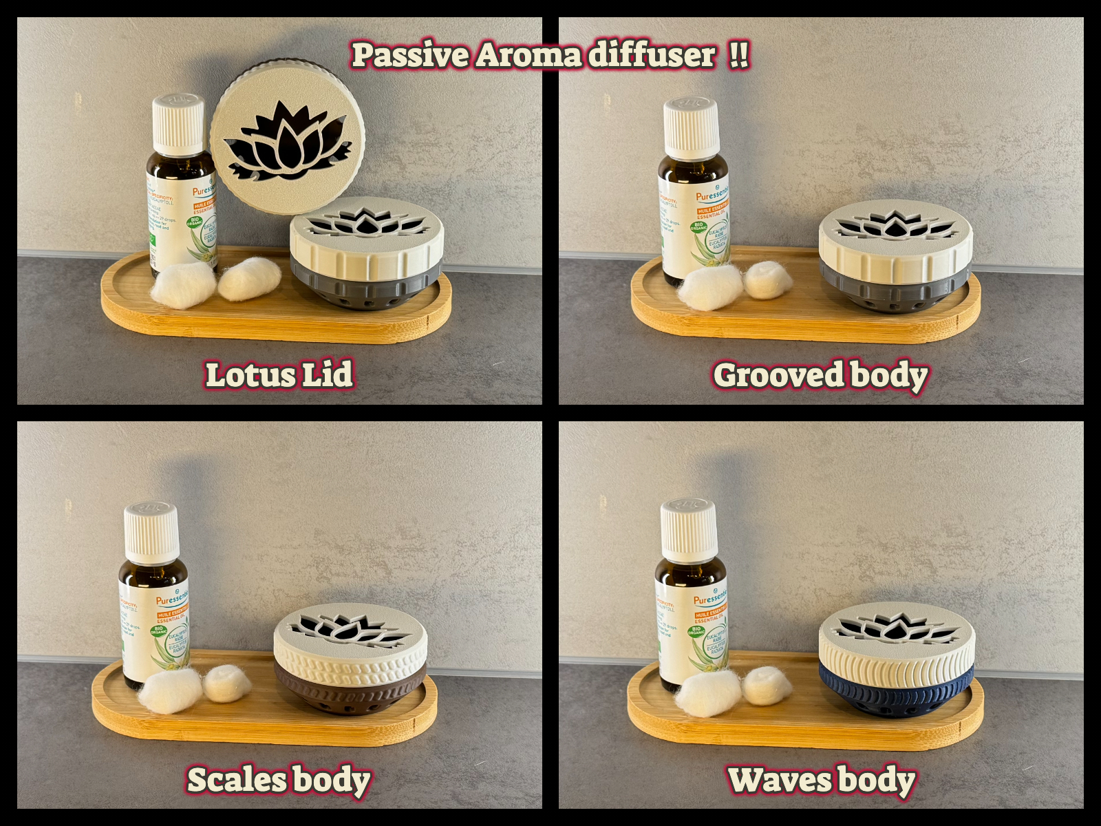 Diffuseurs d'huiles Essentielles - Lotus