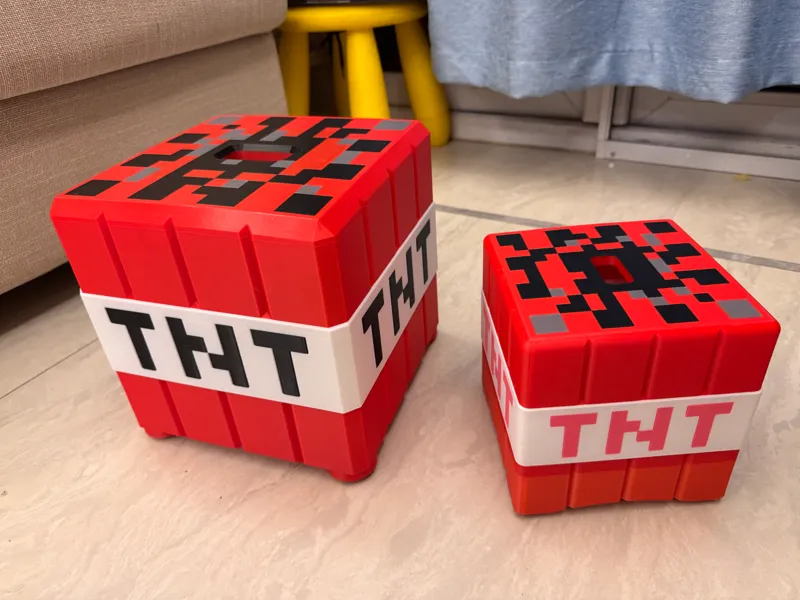 我的世界Minecraft TNT凳子，需要AMS，废料少