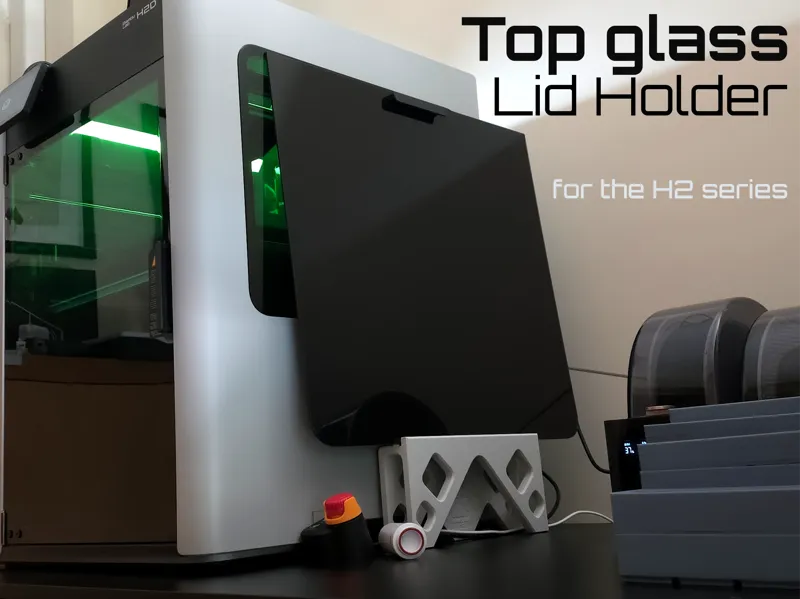 Top Glass Lid Holder for H2D