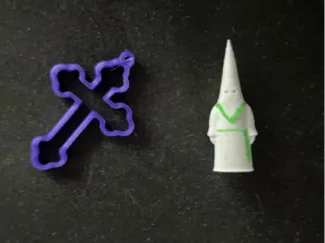 Mini nazareno BLANCO