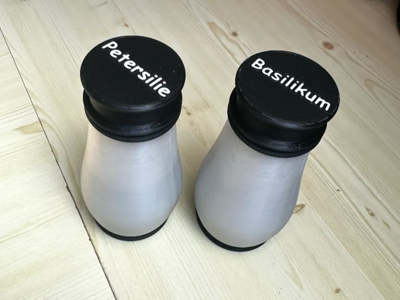 Gewürzflasche - Basilikum/Petersilie