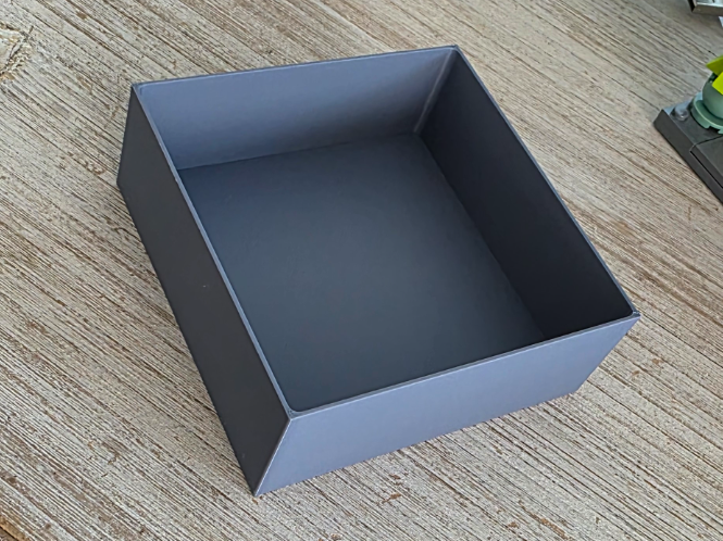 3.5 x 3.5 simple storage box