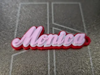 Monica Keychain