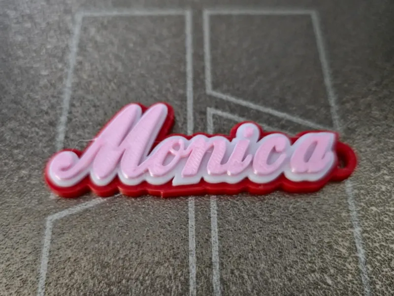 Monica Keychain