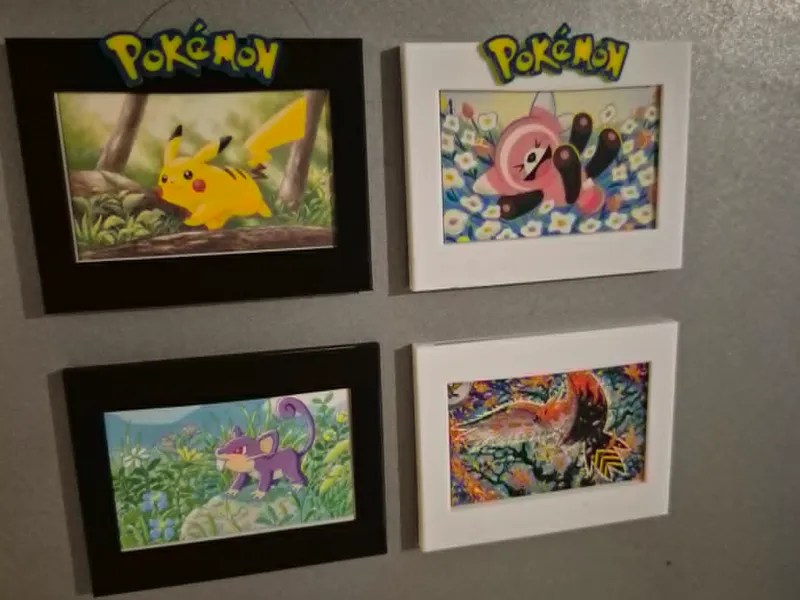Pokémon Card Magnet Display Frame