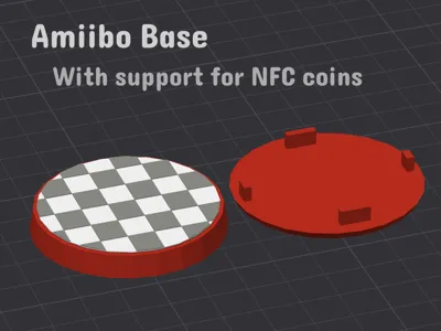 Amiibo Base with Support for NFC Tag