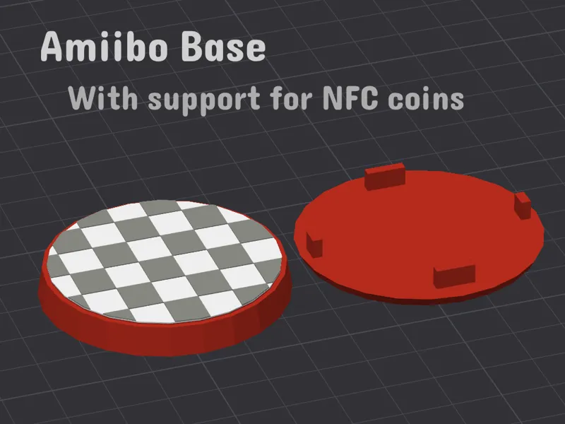 Amiibo Base with Support for NFC Tag
