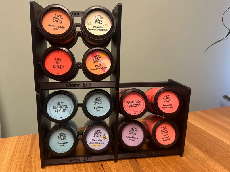 Just Spices Gewürzregal erweiterbar organizer