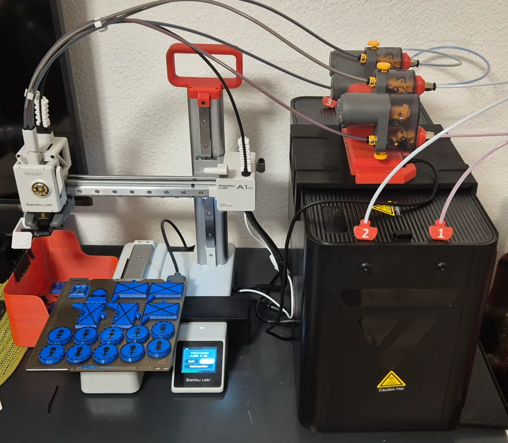 AMSLite Feeder Mounting Plate for Sunlu S4 - Free 3D Print Model ...