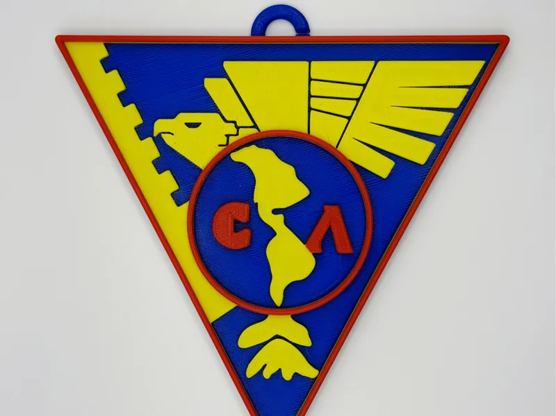 Vintage Club América Logo Pendant & Chain