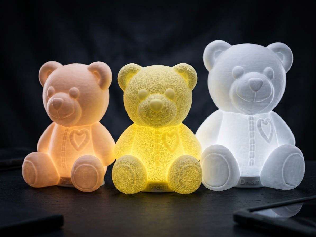 Sweet Teddy Bear Night Light