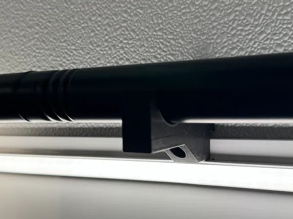 Brinkley RV Garage Curtain Rod Support