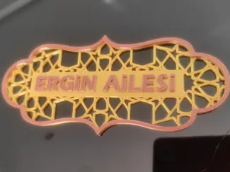 Kapı isimlik - Door Name Plate 