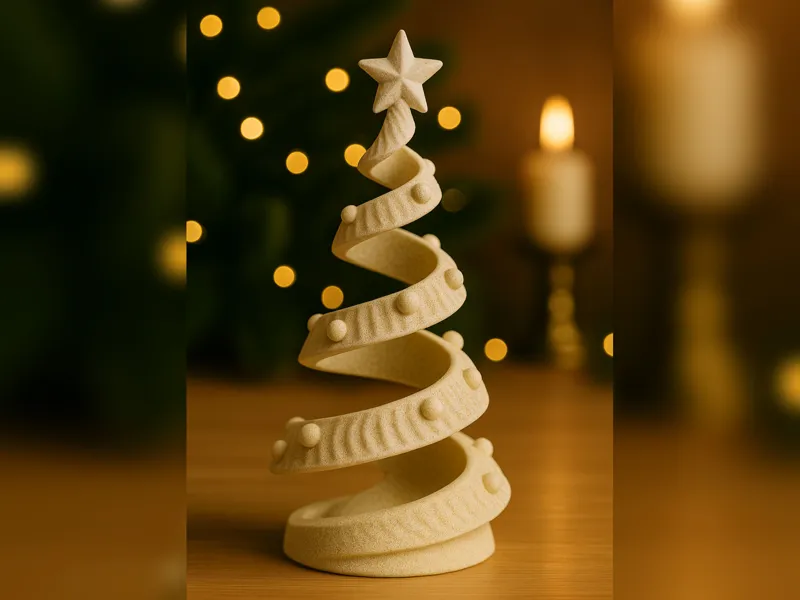 Minimalist Forest Cone Tree — Modern Decoration