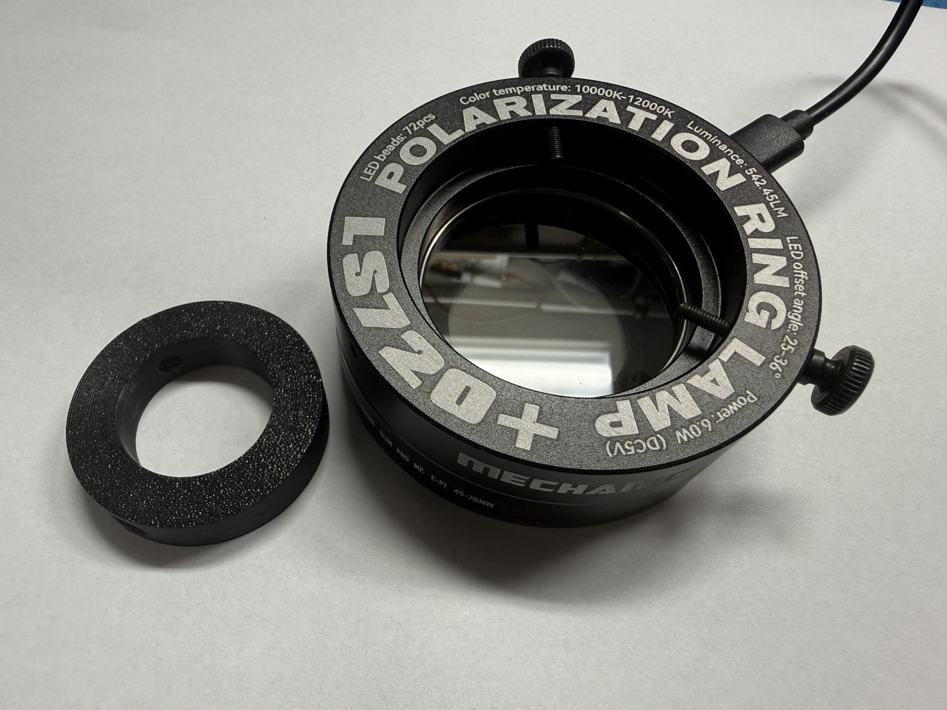 PolFilter Adapter for Microscope Cam