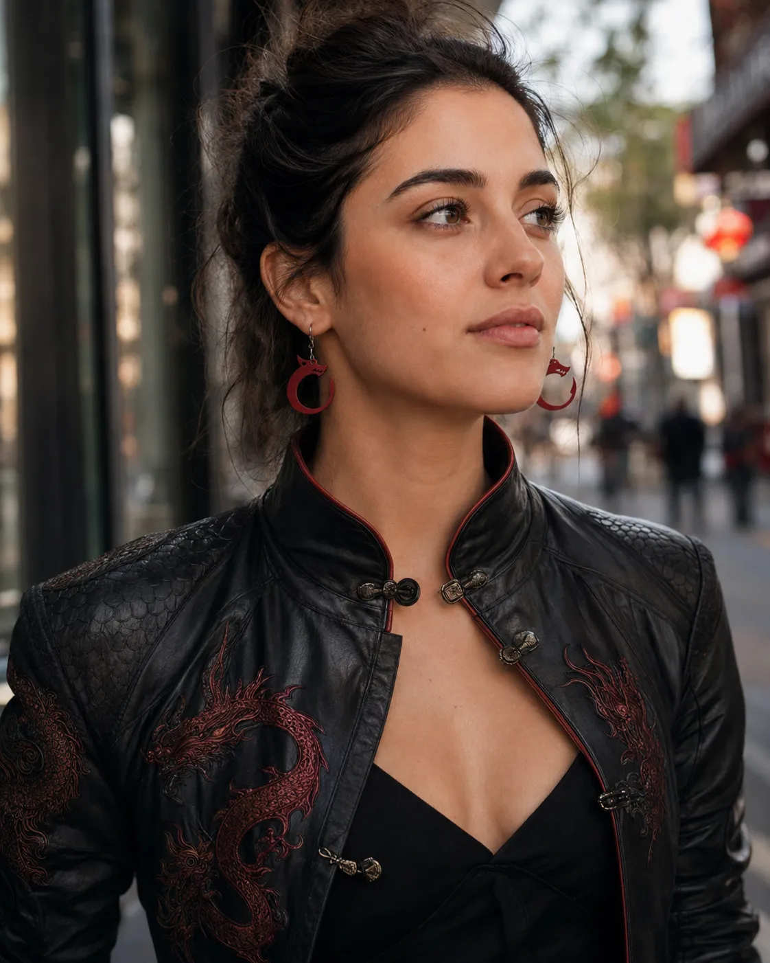 Dragon Accessories – Earrings, Ring & Necklace view 2