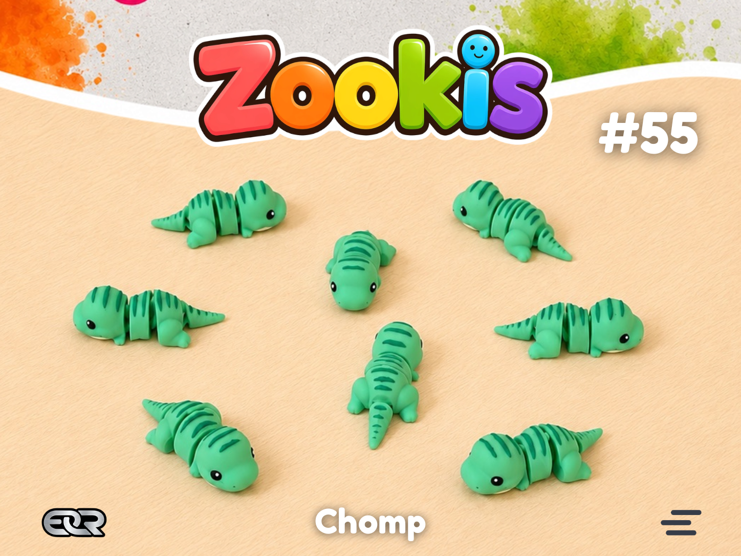 Zookis - Chomp (t-rex) #55