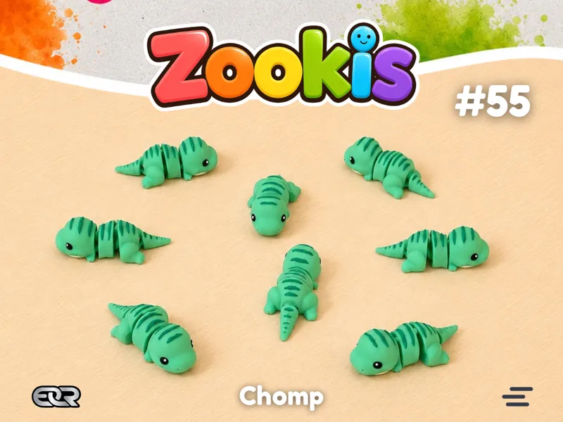 Zookis - Chomp (t-rex) #55