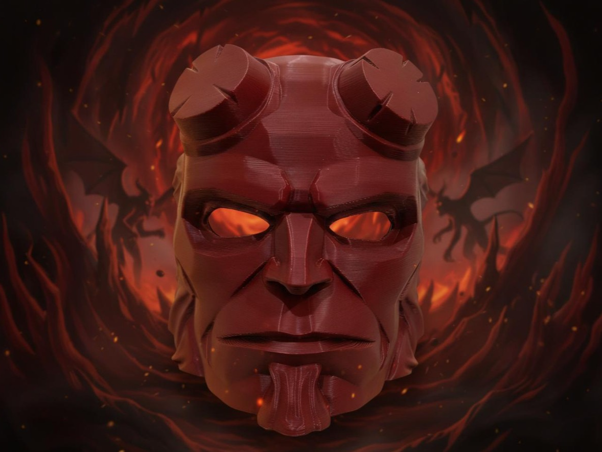 Hellboy mask