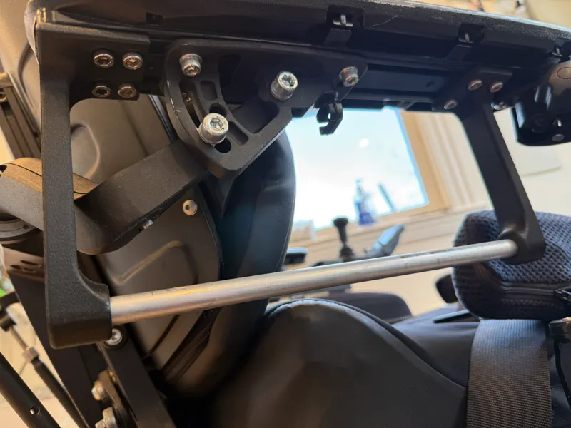 Power Wheelchair Bike Bag Bracket