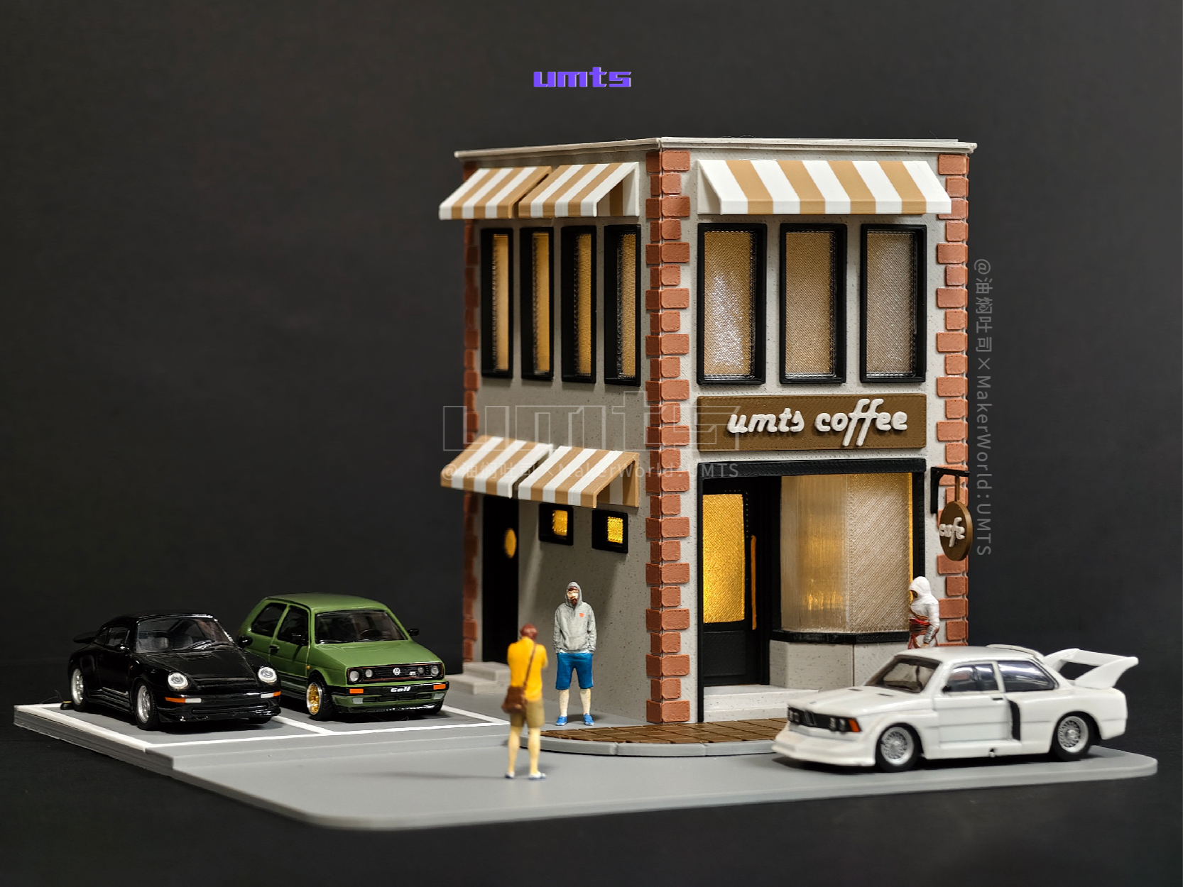 1/64小场景：双泊咖啡屋