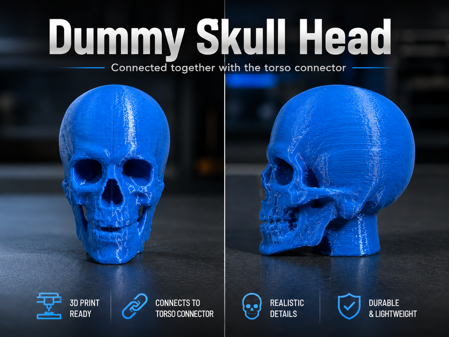 Dummy 13 Skull Head