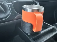 Single Becherhalter mittig