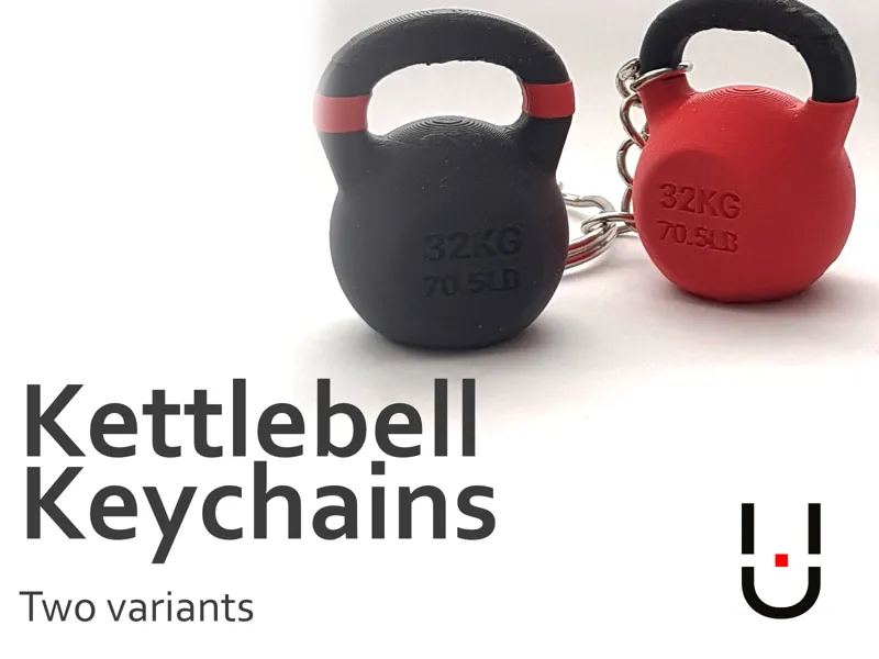 Kettlebell Keychains | Two variants