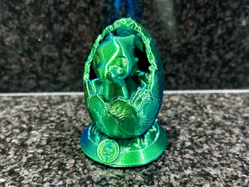 Cute Hatching Dragon Egg (Support-Free)