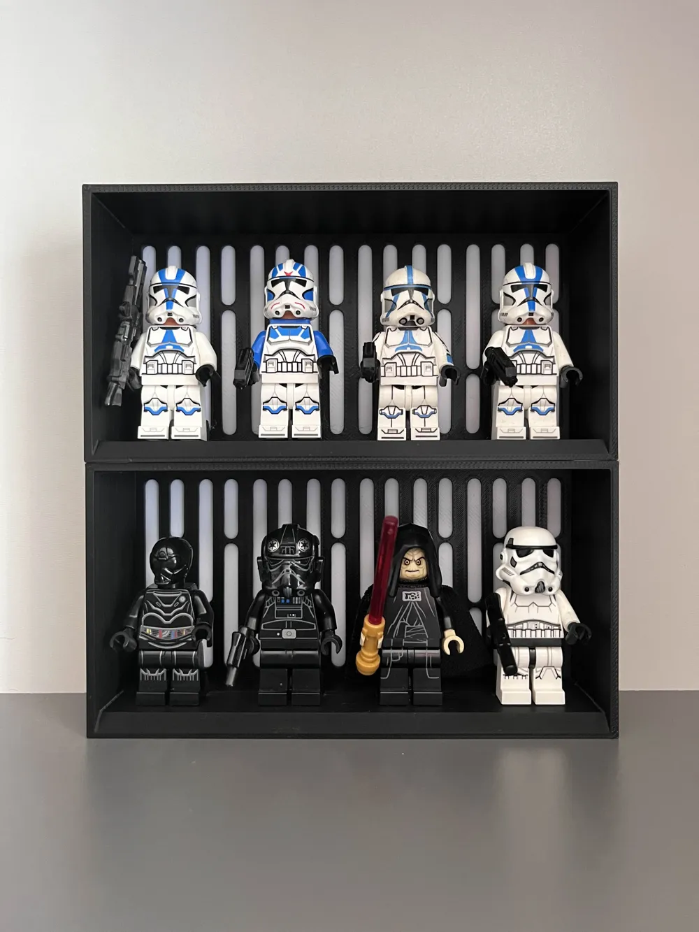 Brick Star Wars Figures Display Stands V3.0 - Free 3D Print Model ...