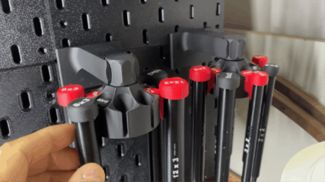 Rotating Magnet Pen Holder for Skadis/HSW