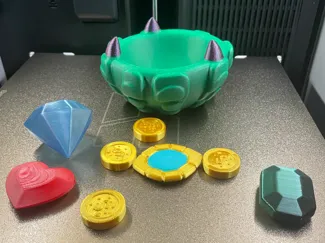 Fantasy Treasure Hoard - with Claw Cauldron 